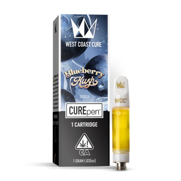 West Coast Cure Blueberry Kush Carts